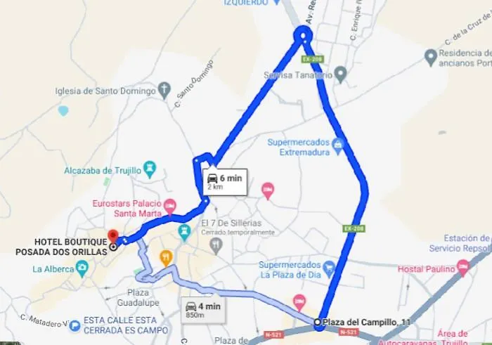 מלון Boutique Dos Orillas טרוחיו